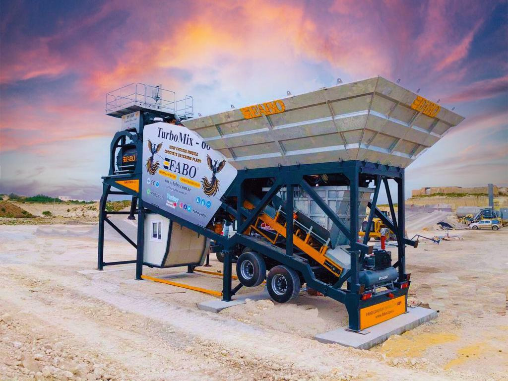 FABO mobile concrete batching plant - Impianto di calcestruzzo: foto 4 FABO mobile concrete batching plant - Impianto di calcestruzzo: foto 4