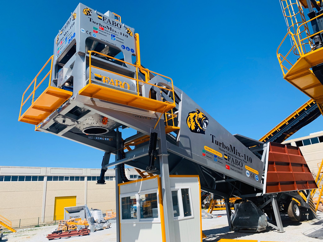 FABO mobile concrete batching plant - Impianto di calcestruzzo: foto 5 FABO mobile concrete batching plant - Impianto di calcestruzzo: foto 5