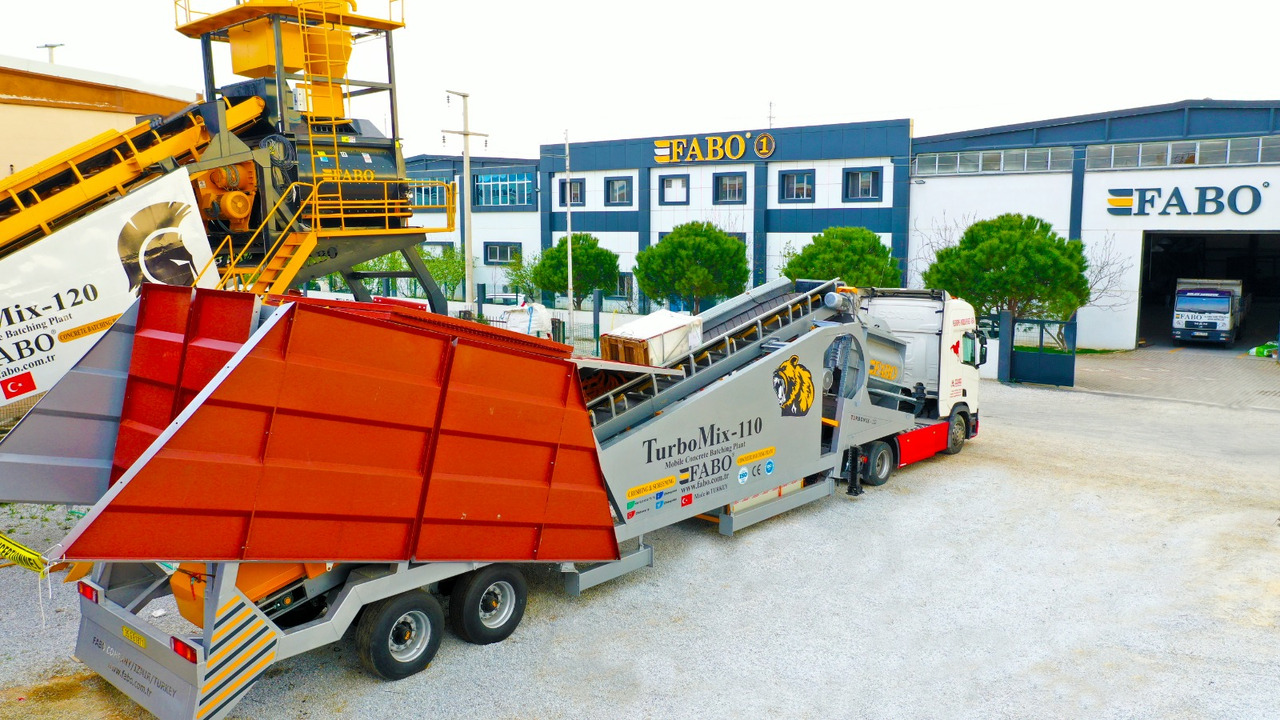 FABO mobile concrete batching plant - Impianto di calcestruzzo: foto 1 FABO mobile concrete batching plant - Impianto di calcestruzzo: foto 1
