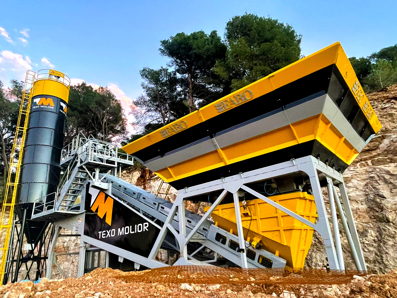 FABO mobile concrete batching plant - Impianto di calcestruzzo: foto 4 FABO mobile concrete batching plant - Impianto di calcestruzzo: foto 4