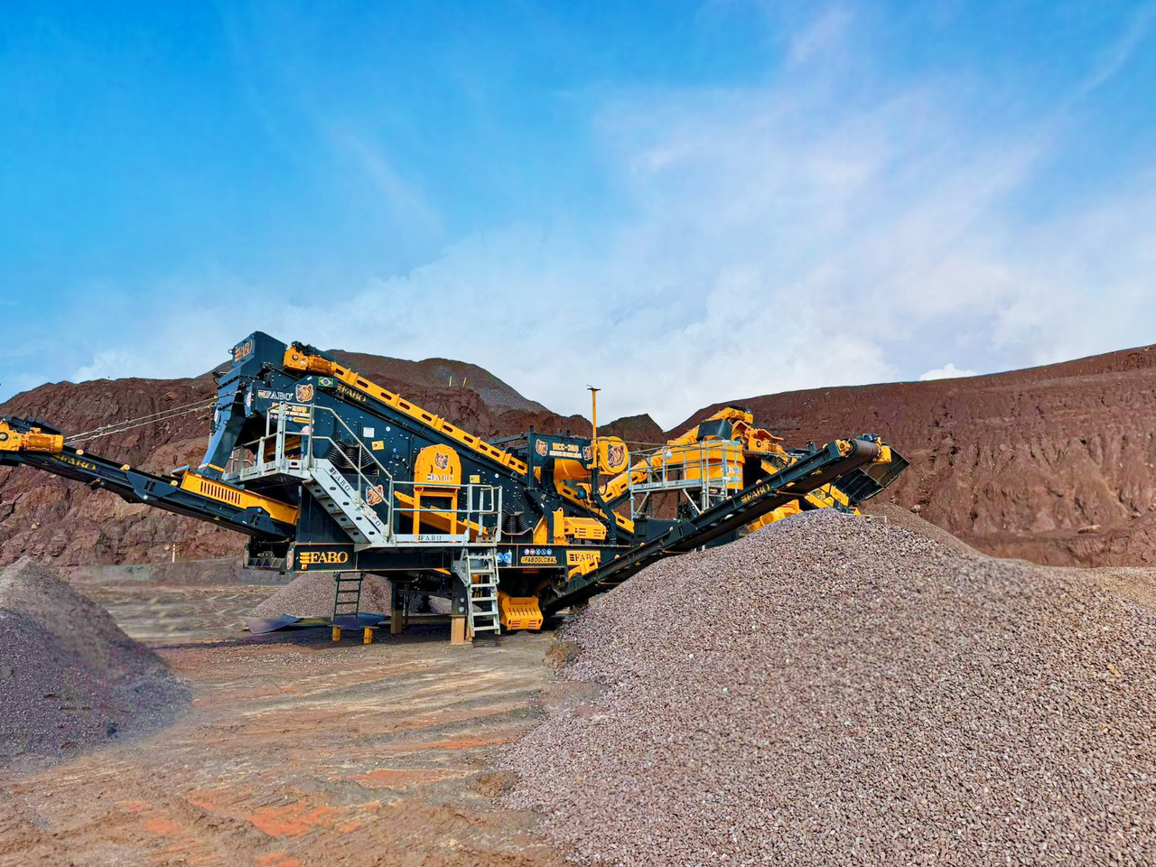 Frantoio a cono nuovo FABO mobile cone crusher: foto 6