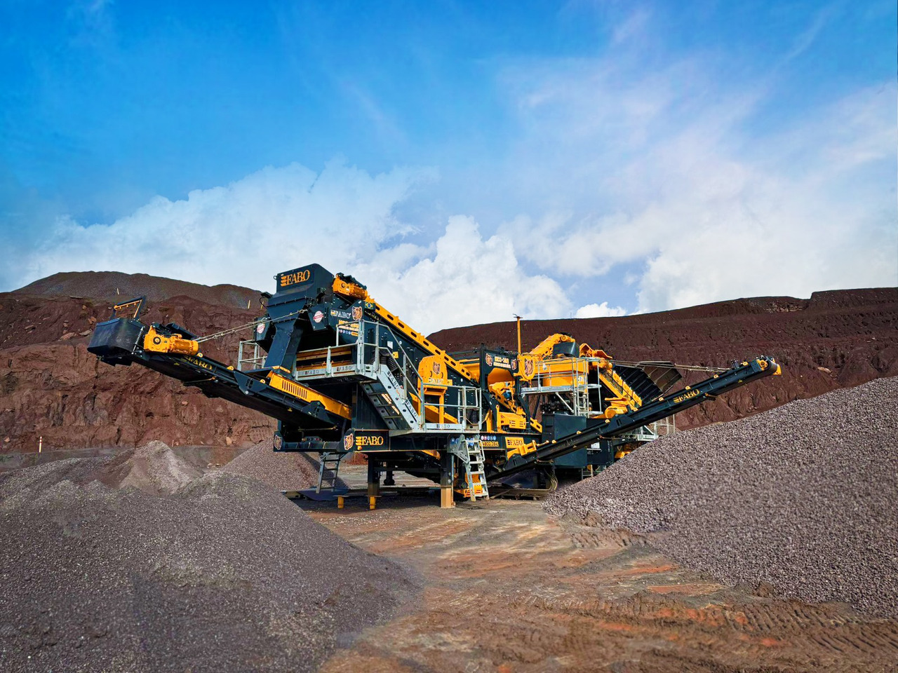 Frantoio a cono nuovo FABO mobile cone crusher: foto 8