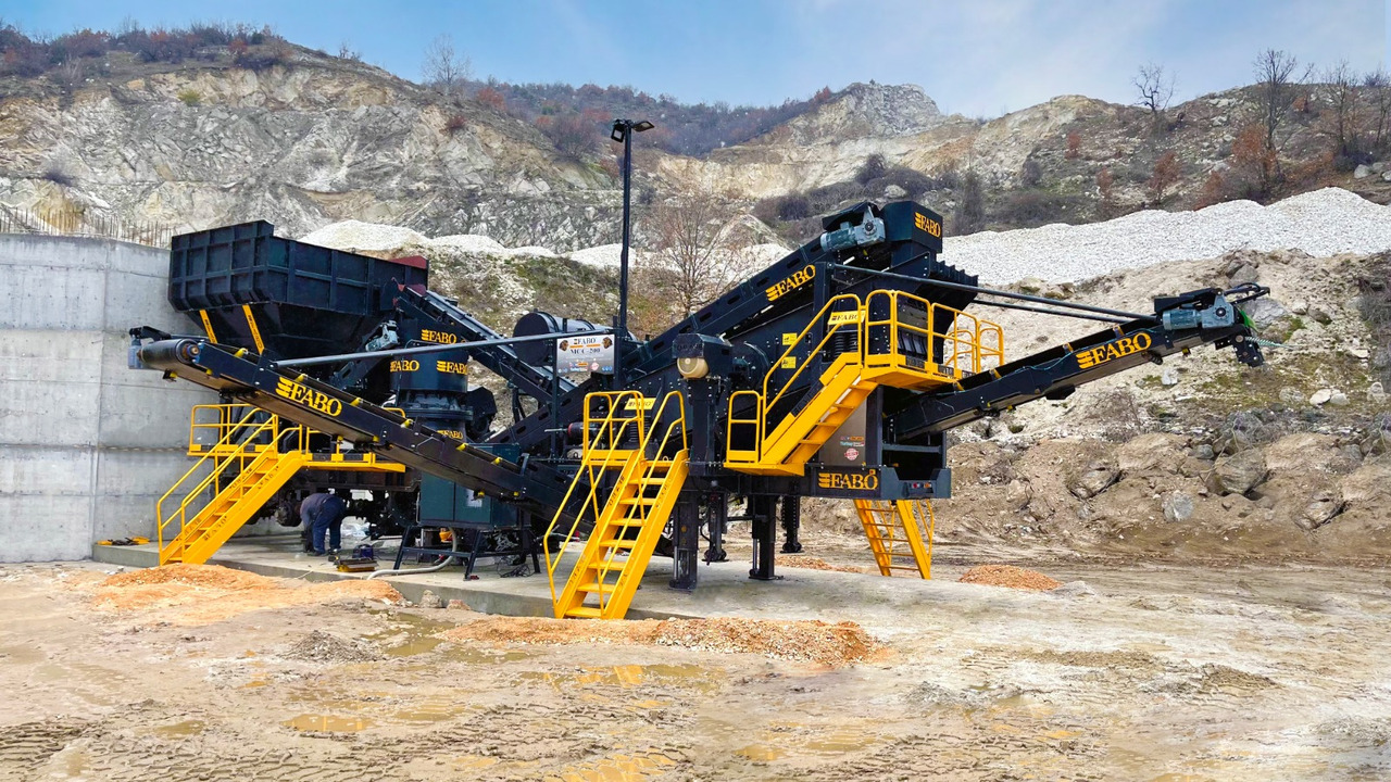 FABO mobile cone crusher - Frantoio a cono: foto 1 FABO mobile cone crusher - Frantoio a cono: foto 1