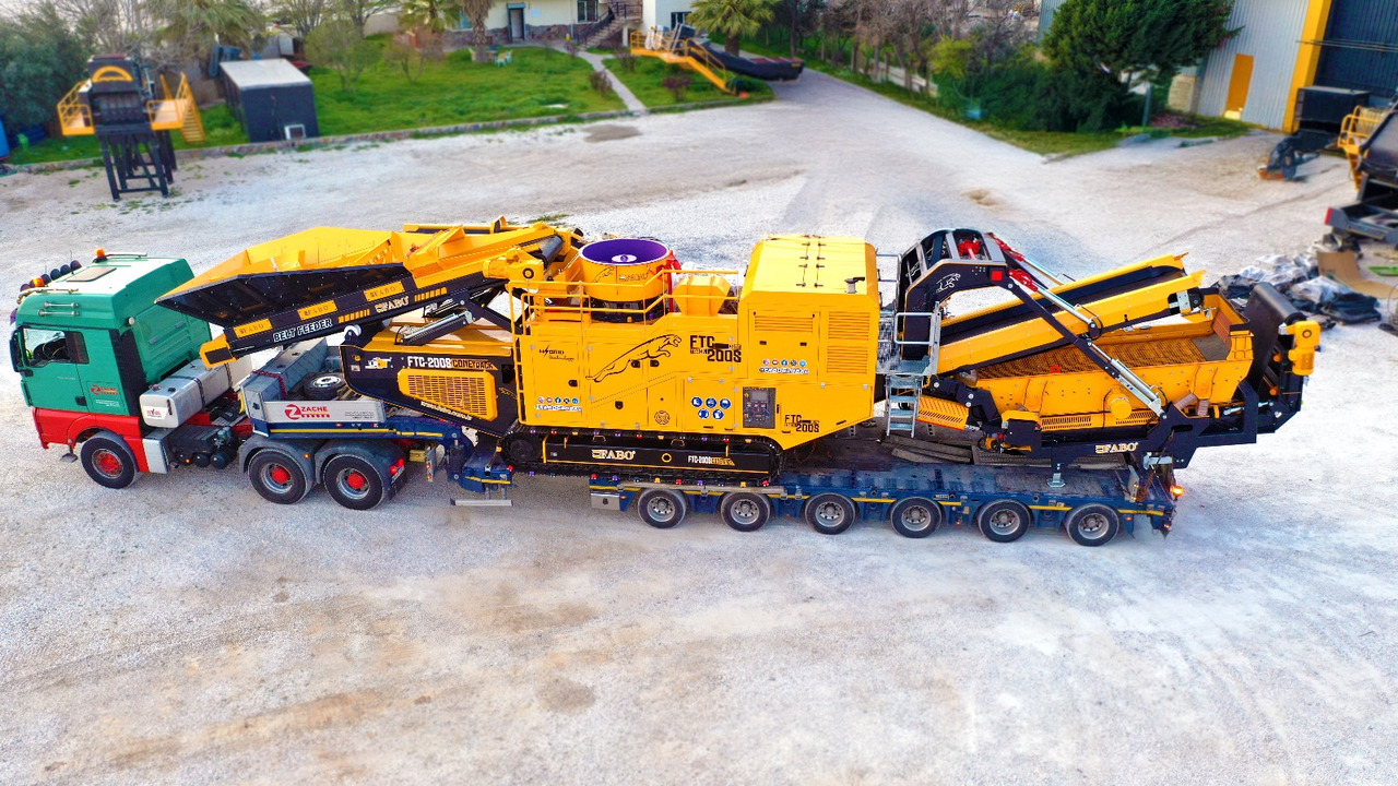 FABO mobile cone crusher - Frantoio a cono: foto 1 FABO mobile cone crusher - Frantoio a cono: foto 1