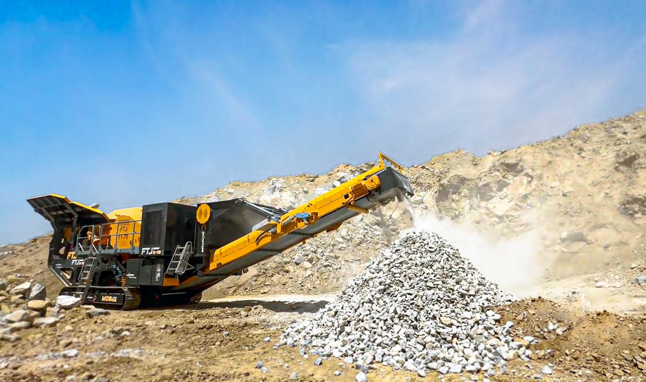 FABO mobile jaw crusher - Frantoio a mascelle: foto 1 FABO mobile jaw crusher - Frantoio a mascelle: foto 1
