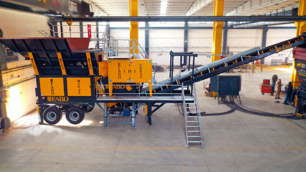 Frantoio a mascelle nuovo FABO mobile jaw crusher: foto 5