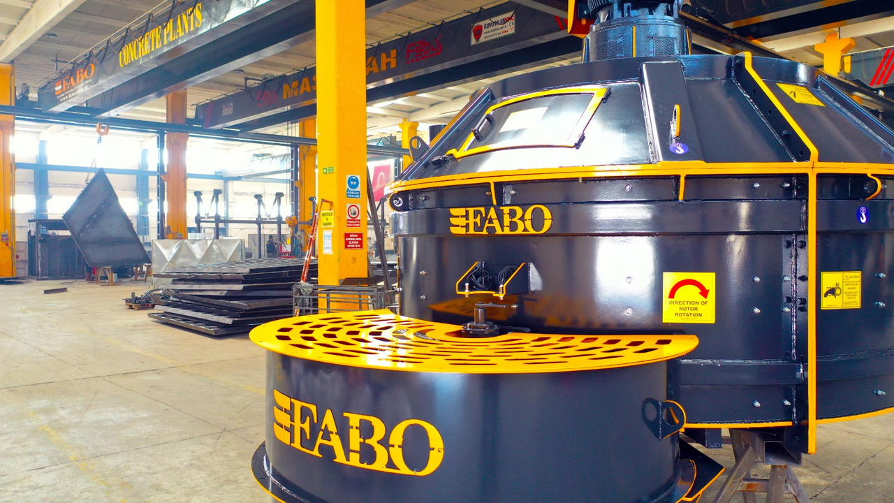 FABO twin shaft mixer - Betoniera: foto 1 FABO twin shaft mixer - Betoniera: foto 1