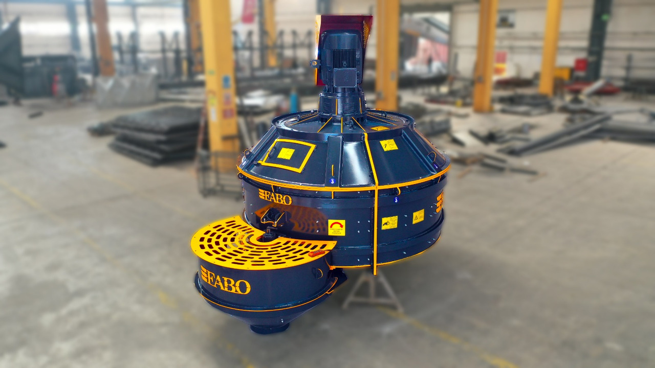 FABO twin shaft mixer - Betoniera: foto 2 FABO twin shaft mixer - Betoniera: foto 2