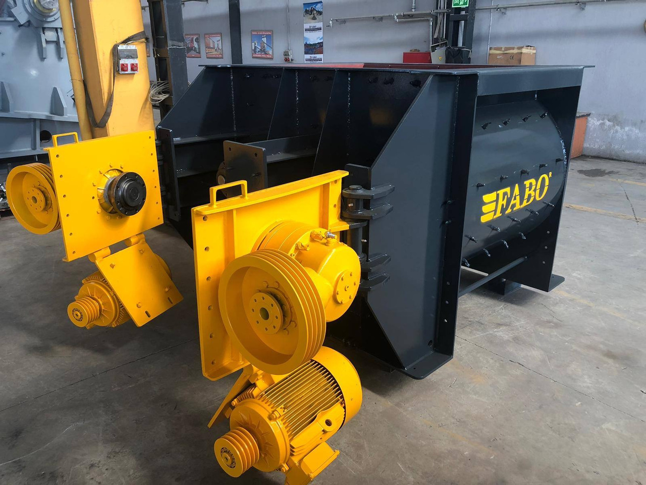 FABO twin shaft mixer - Betoniera: foto 5 FABO twin shaft mixer - Betoniera: foto 5