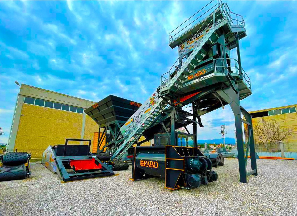 FABO twin shaft mixer - Betoniera: foto 2 FABO twin shaft mixer - Betoniera: foto 2