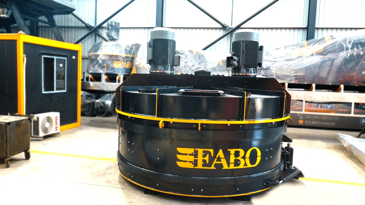 FABO twin shaft mixer - Betoniera: foto 2 FABO twin shaft mixer - Betoniera: foto 2