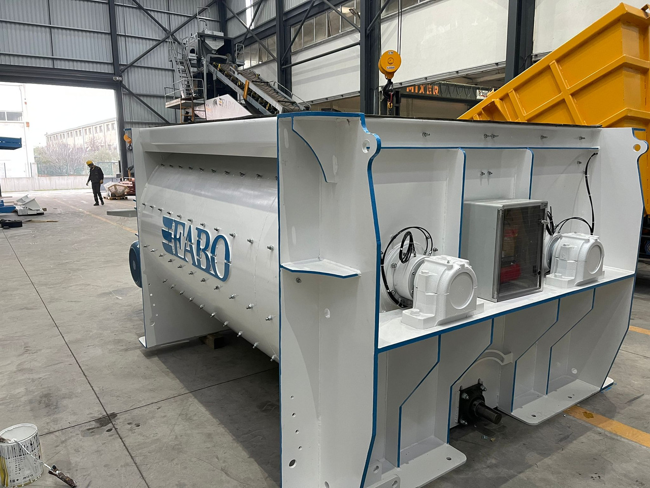 FABO twin shaft mixer - Betoniera: foto 3 FABO twin shaft mixer - Betoniera: foto 3