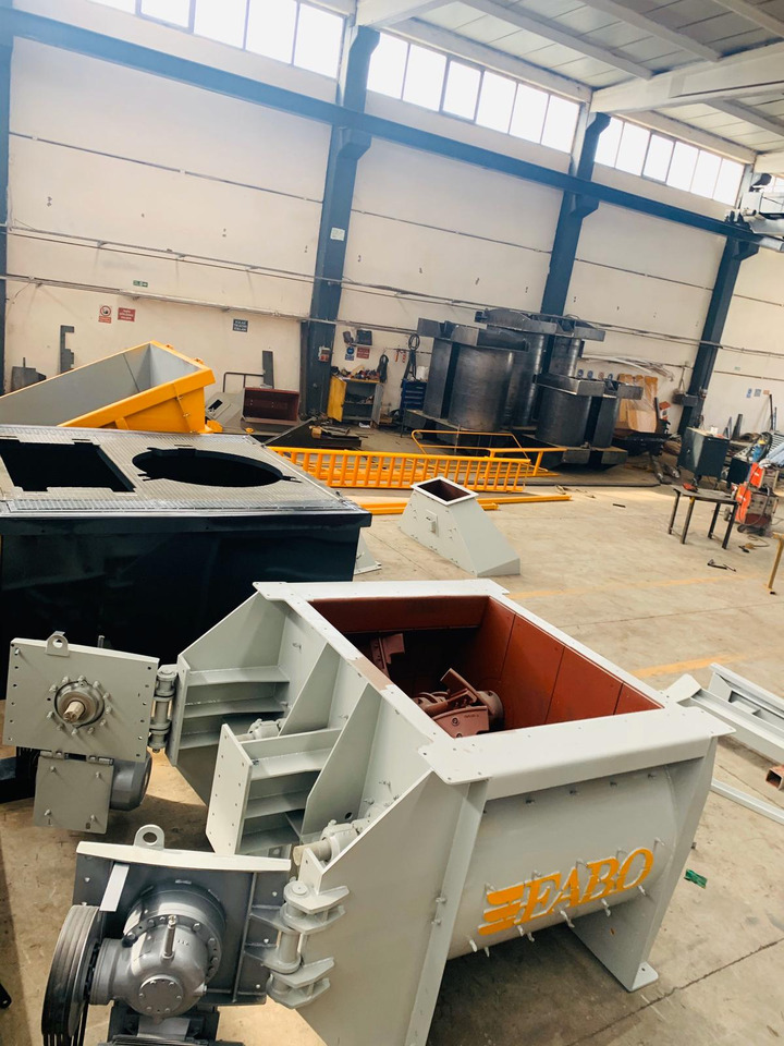FABO twin shaft mixer - Betoniera: foto 3 FABO twin shaft mixer - Betoniera: foto 3