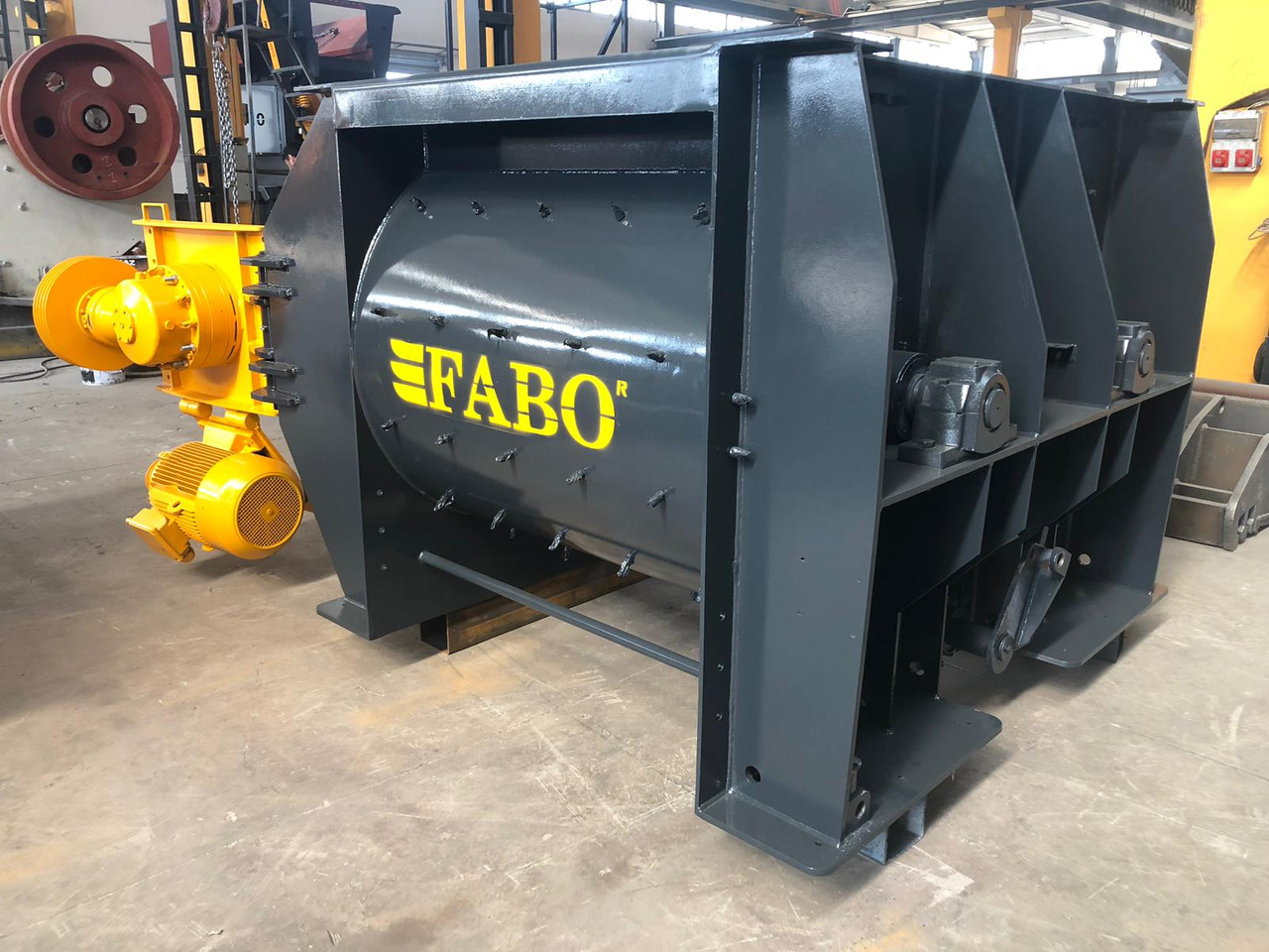 FABO twin shaft mixer - Betoniera: foto 2 FABO twin shaft mixer - Betoniera: foto 2