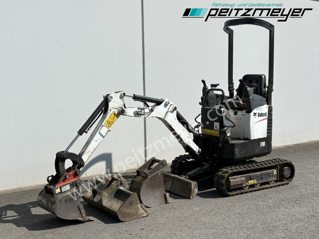 BOBCAT Minibagger E 10 verstellbares Fahrwerk 710 - 1.100 mm, - Miniescavatore: foto 1 BOBCAT Minibagger E 10 verstellbares Fahrwerk 710 - 1.100 mm, - Miniescavatore: foto 1