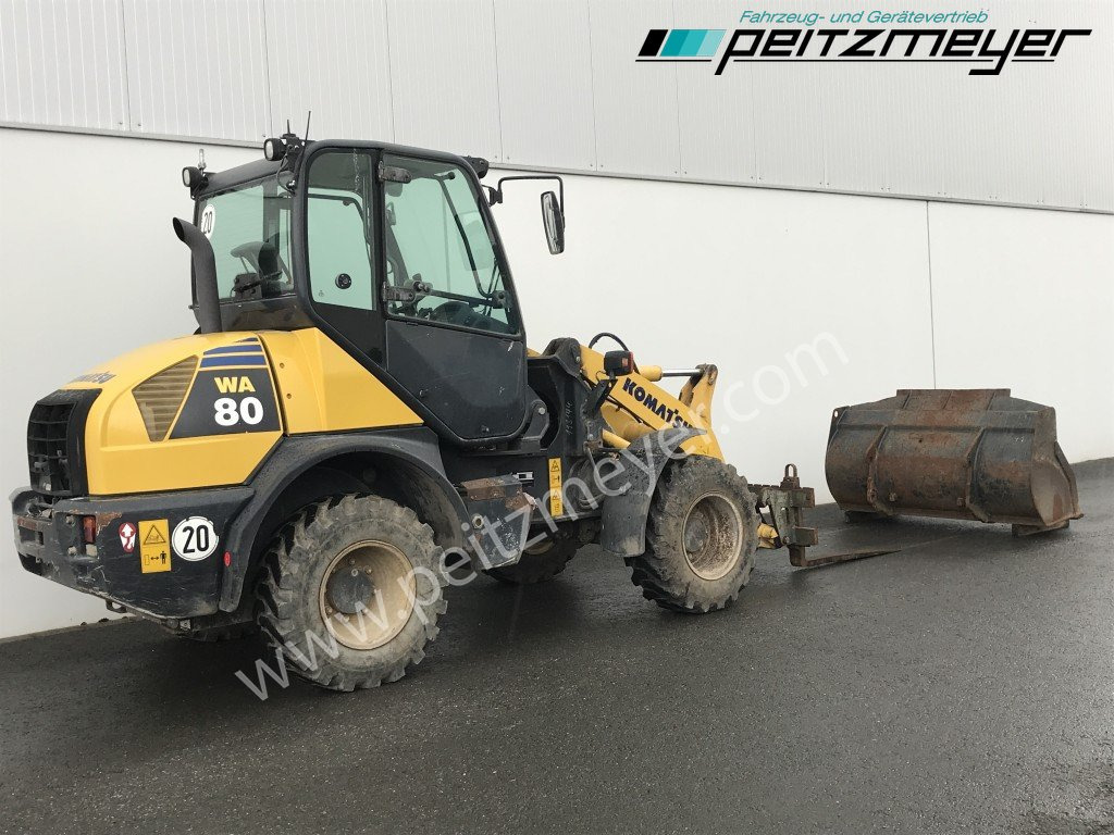 Komatsu RADLADER WA 80-6 Palettengabel und Standardschaufel - Pala gommata: foto 3 Komatsu RADLADER WA 80-6 Palettengabel und Standardschaufel - Pala gommata: foto 3