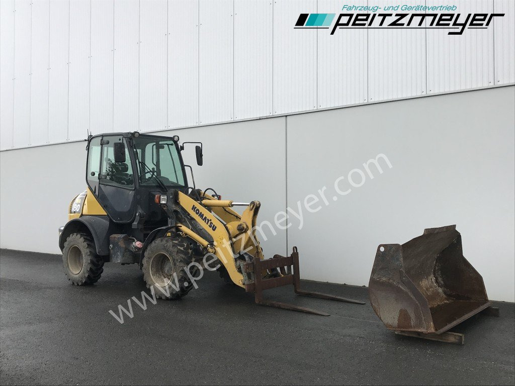 Komatsu RADLADER WA 80-6 Palettengabel und Standardschaufel - Pala gommata: foto 2 Komatsu RADLADER WA 80-6 Palettengabel und Standardschaufel - Pala gommata: foto 2