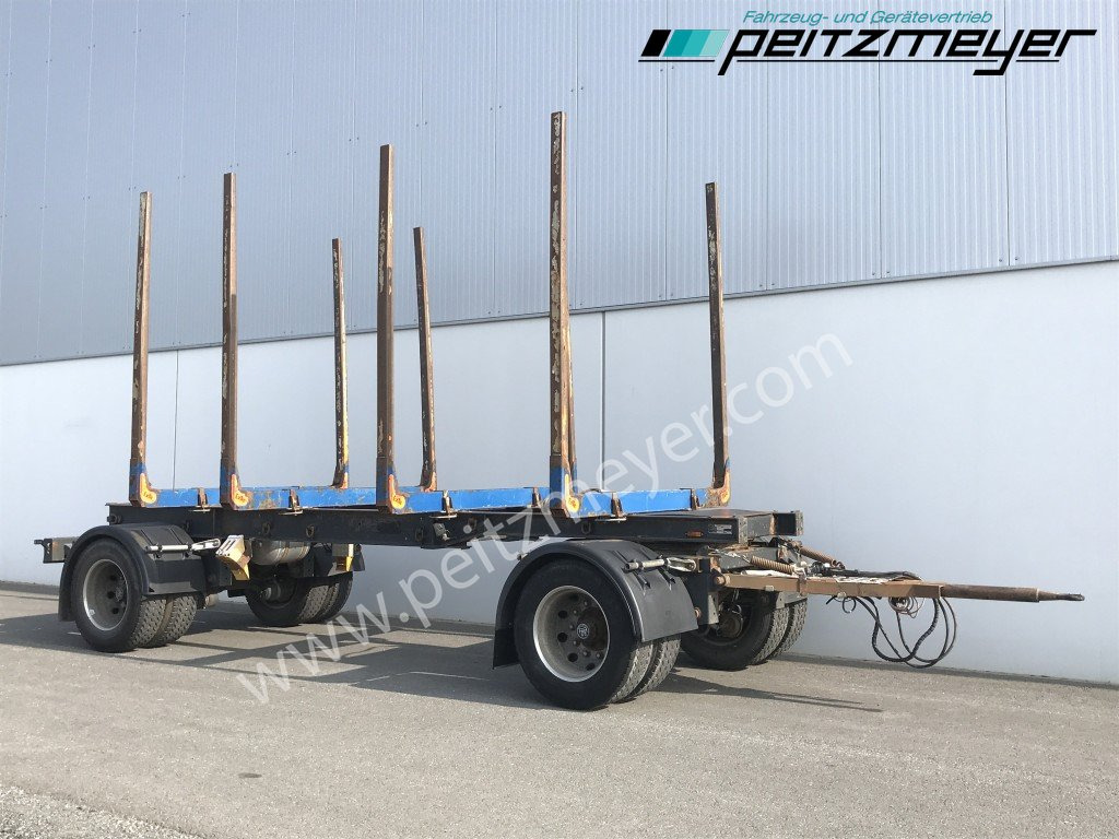 Krämer Kurzholzanhänger 20 t. Holzanhänger 4 Paar Exte Stahlrungen, Alcoa Alufelgen - Rimorchio trasporto legname: foto 3 Krämer Kurzholzanhänger 20 t. Holzanhänger 4 Paar Exte Stahlrungen, Alcoa Alufelgen - Rimorchio trasporto legname: foto 3
