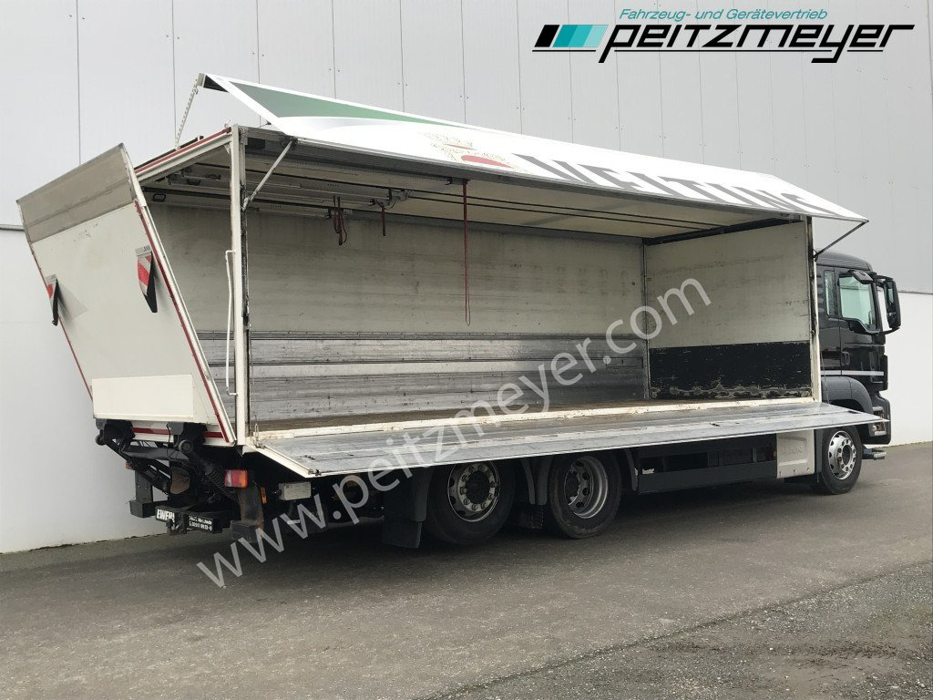 MAN TGS 26.360 FL Ewers Getränke + LBW 2 x AHK, Lenkachse, Kupplung neu - Autocarro trasporto di bevande: foto 3 MAN TGS 26.360 FL Ewers Getränke + LBW 2 x AHK, Lenkachse, Kupplung neu - Autocarro trasporto di bevande: foto 3