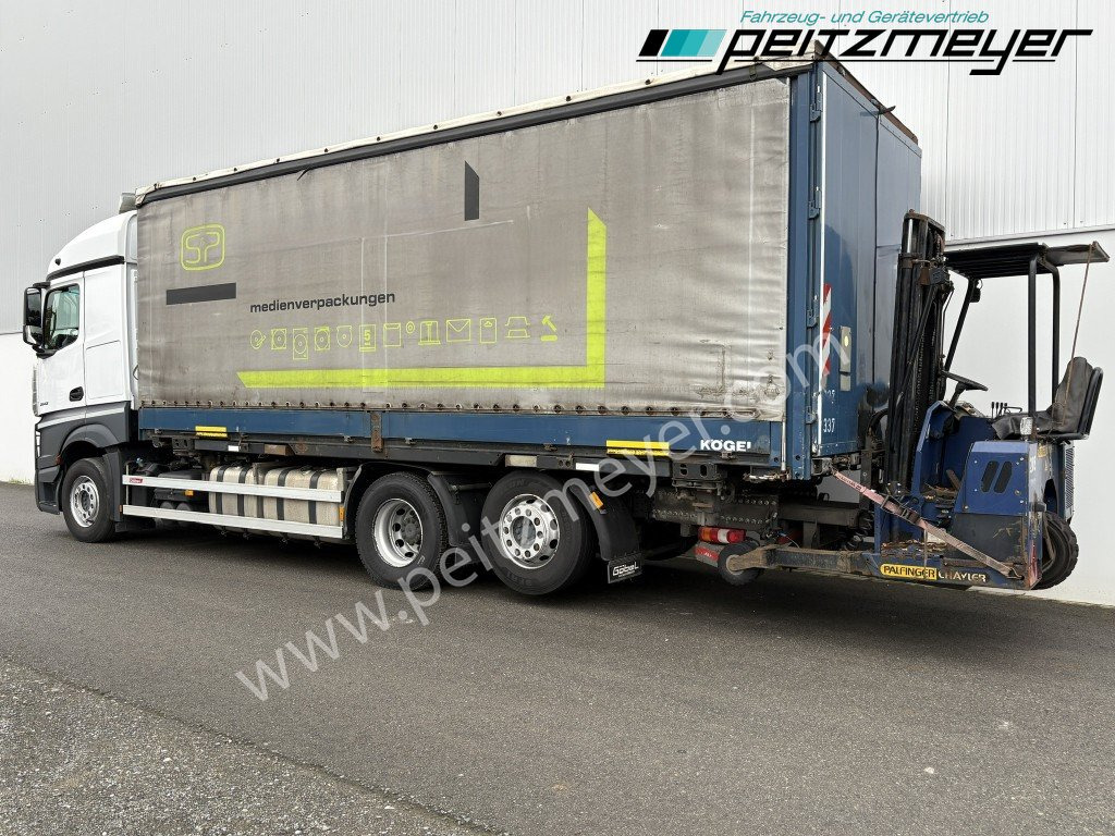MERCEDES-BENZ Actros 2542 LL BDF Pritsche + Mitnahmestapler komplett - Camion centinato: foto 4 MERCEDES-BENZ Actros 2542 LL BDF Pritsche + Mitnahmestapler komplett - Camion centinato: foto 4