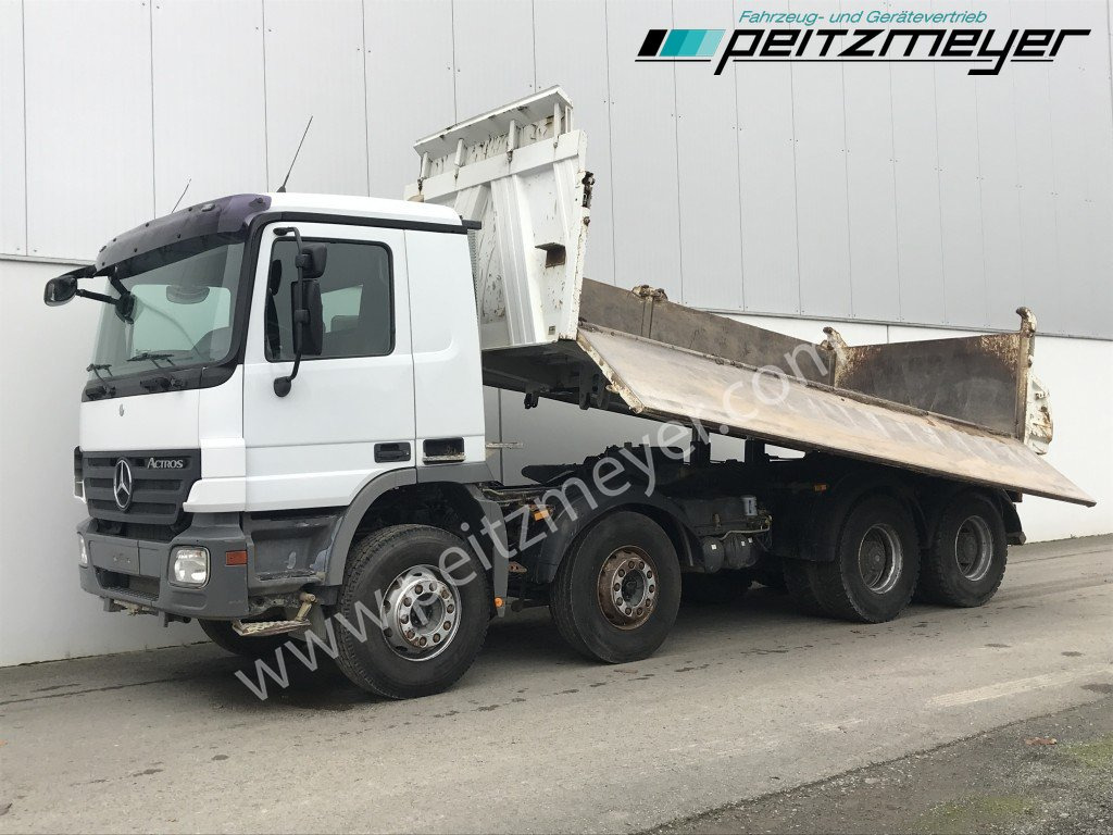 MERCEDES-BENZ Actros 4141 K 8x4 Bordmatik, 3 Pedale Meiller 3-Seitenkipper - Autocarro ribaltabile: foto 1 MERCEDES-BENZ Actros 4141 K 8x4 Bordmatik, 3 Pedale Meiller 3-Seitenkipper - Autocarro ribaltabile: foto 1