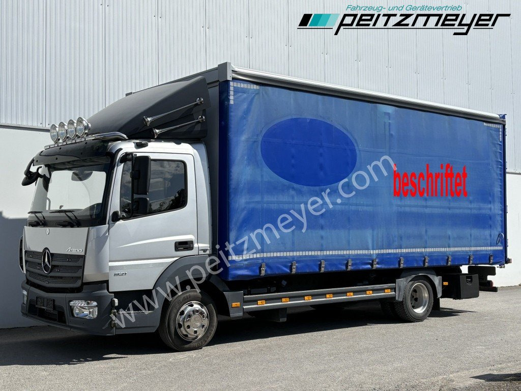MERCEDES-BENZ Atego 821 L Pritsche ohne LBW - Camion centinato: foto 1 MERCEDES-BENZ Atego 821 L Pritsche ohne LBW - Camion centinato: foto 1