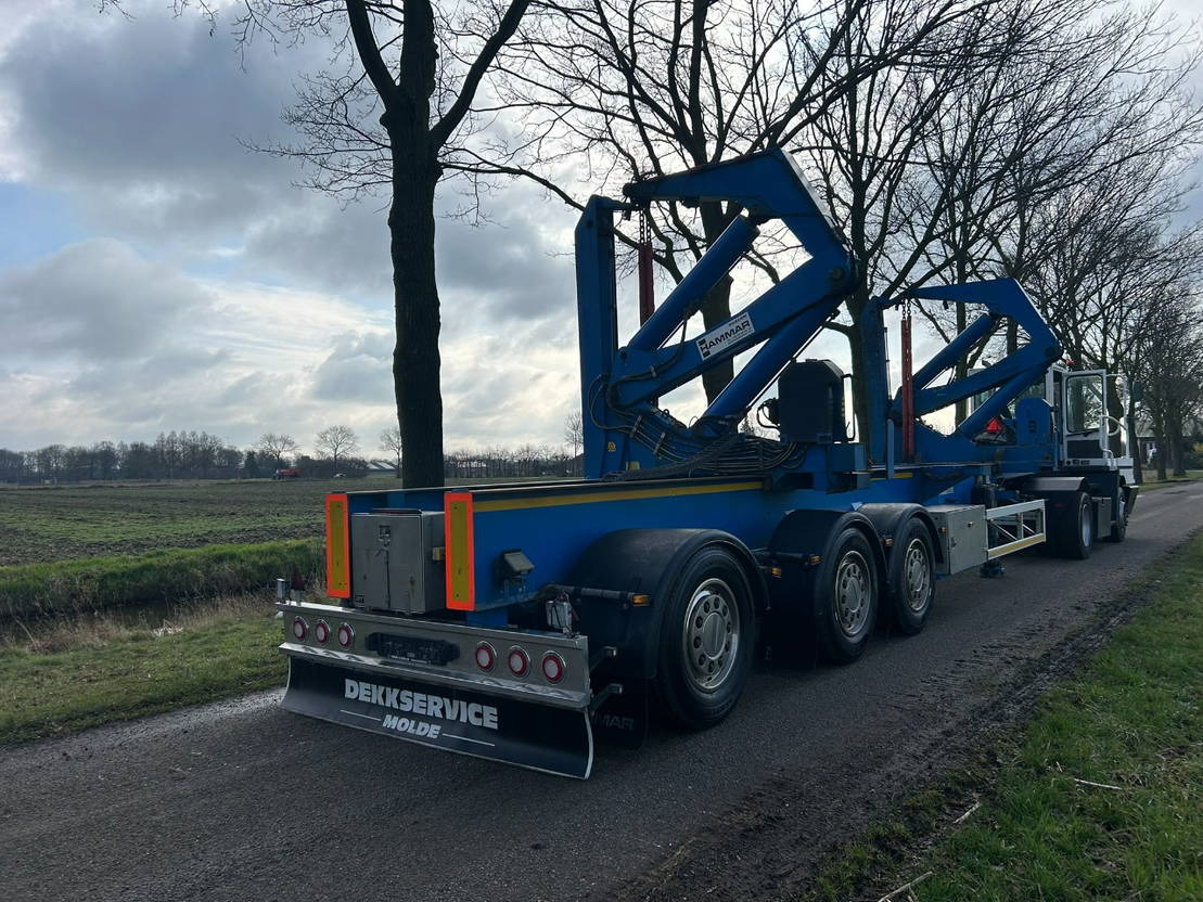 Hammar Sideloader 160 E / 20ft - 2 x 20 ft - 40 - Containers / 33 tons lifting c - Semirimorchio portacontainer/ Caisse interchangeable: foto 4 Hammar Sideloader 160 E / 20ft - 2 x 20 ft - 40 - Containers / 33 tons lifting c - Semirimorchio portacontainer/ Caisse interchangeable: foto 4