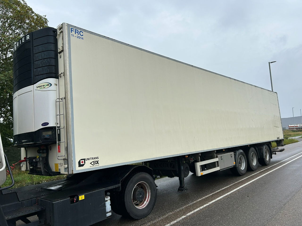 Van Eck Caurrier Vector 1850 / Steering axle / 1340 X 250 B X 265 H - Semirimorchio frigorifero: foto 2 Van Eck Caurrier Vector 1850 / Steering axle / 1340 X 250 B X 265 H - Semirimorchio frigorifero: foto 2