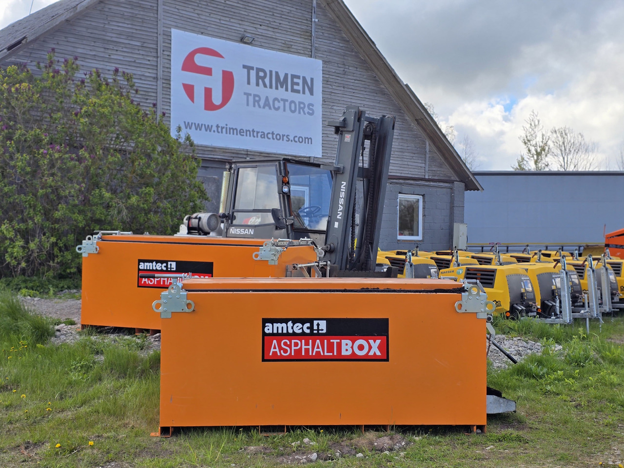Amtec ATB3 Asphalt hot box - Asfaltatrice: foto 2 Amtec ATB3 Asphalt hot box - Asfaltatrice: foto 2