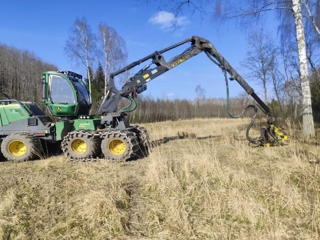John Deere 1170G with H413 - Abbattitrice forestale: foto 3 John Deere 1170G with H413 - Abbattitrice forestale: foto 3