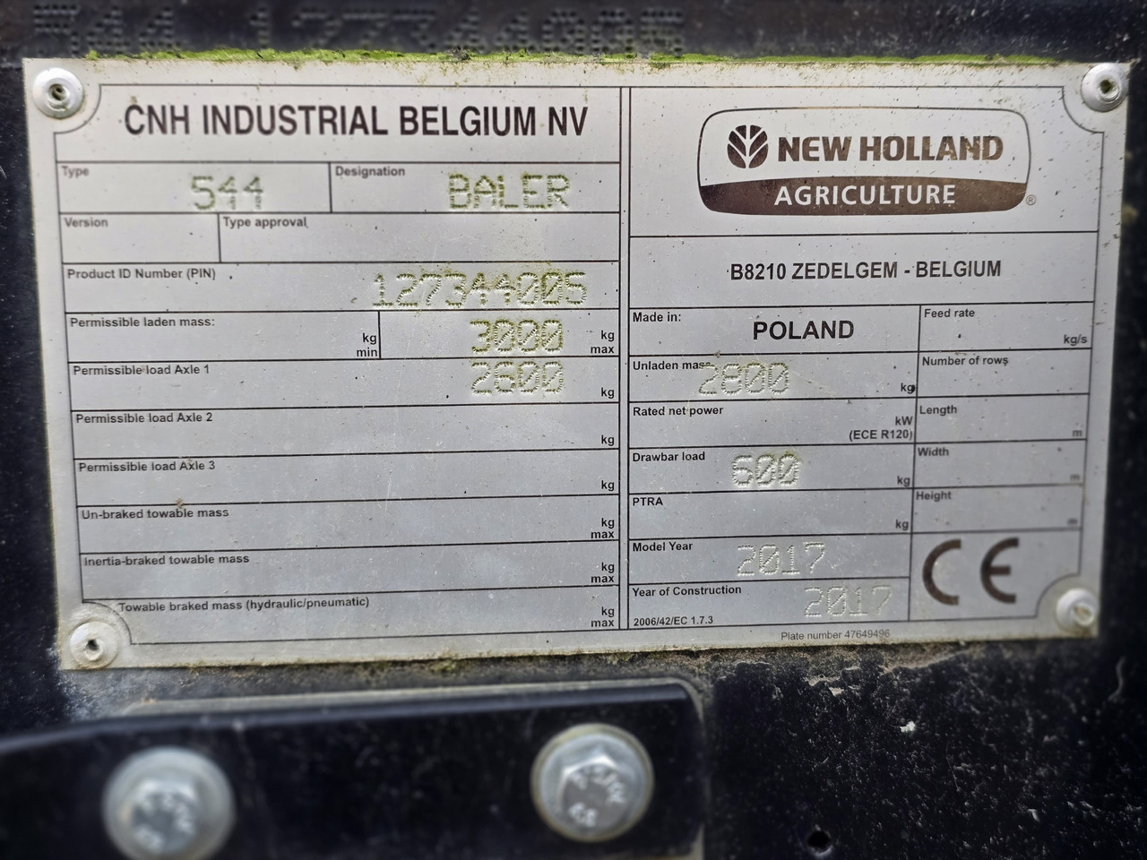 New Holland BR6090 - Rotopressa: foto 5 New Holland BR6090 - Rotopressa: foto 5