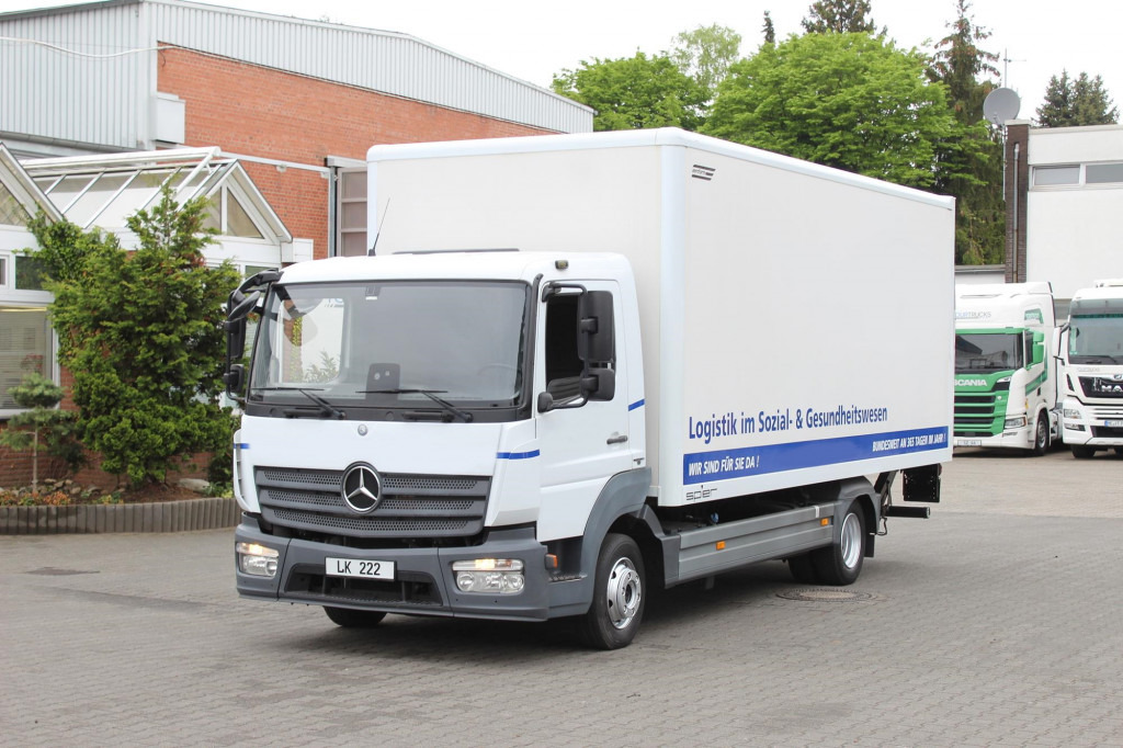 Mercedes-Benz Atego 818 E6 Koffer Klima LDW Schalter LBW - Camion: foto 1 Mercedes-Benz Atego 818 E6 Koffer Klima LDW Schalter LBW - Camion: foto 1