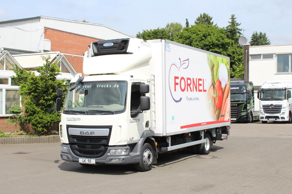 Daf LF 260 E6 Carrier Supra 550 Strom Tür LBW - Autocarro frigorifero: foto 1 Daf LF 260 E6 Carrier Supra 550 Strom Tür LBW - Autocarro frigorifero: foto 1