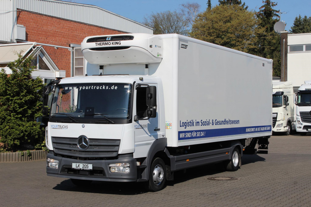 Mercedes-Benz Atego 1221 E6 TK T-800 R Strom Türen+LBW - Autocarro frigorifero: foto 1 Mercedes-Benz Atego 1221 E6 TK T-800 R Strom Türen+LBW - Autocarro frigorifero: foto 1