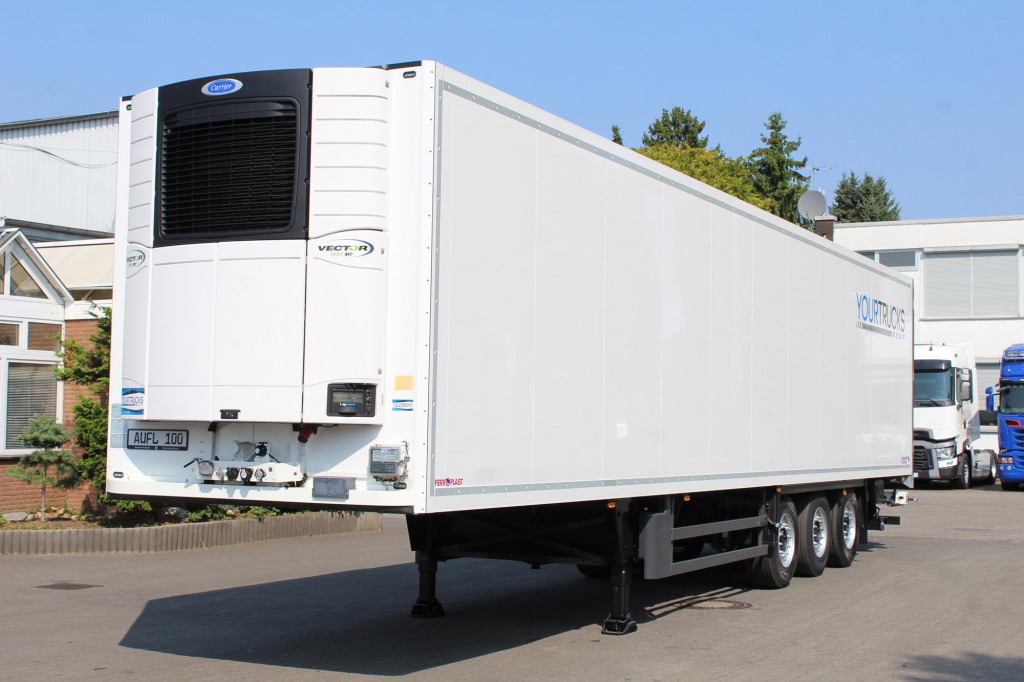 SCHMITZ Carrier Vector 1950Mt. Doppelstock Blumen LBW! - Semirimorchio frigorifero: foto 1 SCHMITZ Carrier Vector 1950Mt. Doppelstock Blumen LBW! - Semirimorchio frigorifero: foto 1