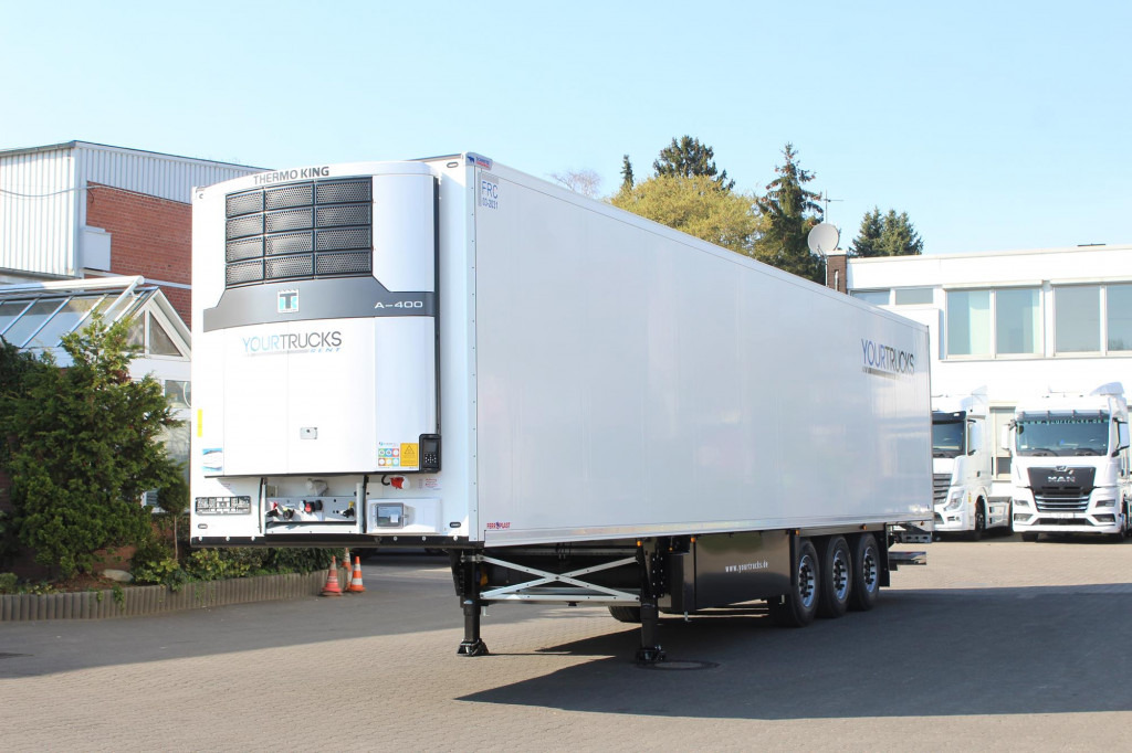 SCHMITZ Thermo King Advancer A400 DS Strom Blumen LBW - Semirimorchio frigorifero: foto 1 SCHMITZ Thermo King Advancer A400 DS Strom Blumen LBW - Semirimorchio frigorifero: foto 1