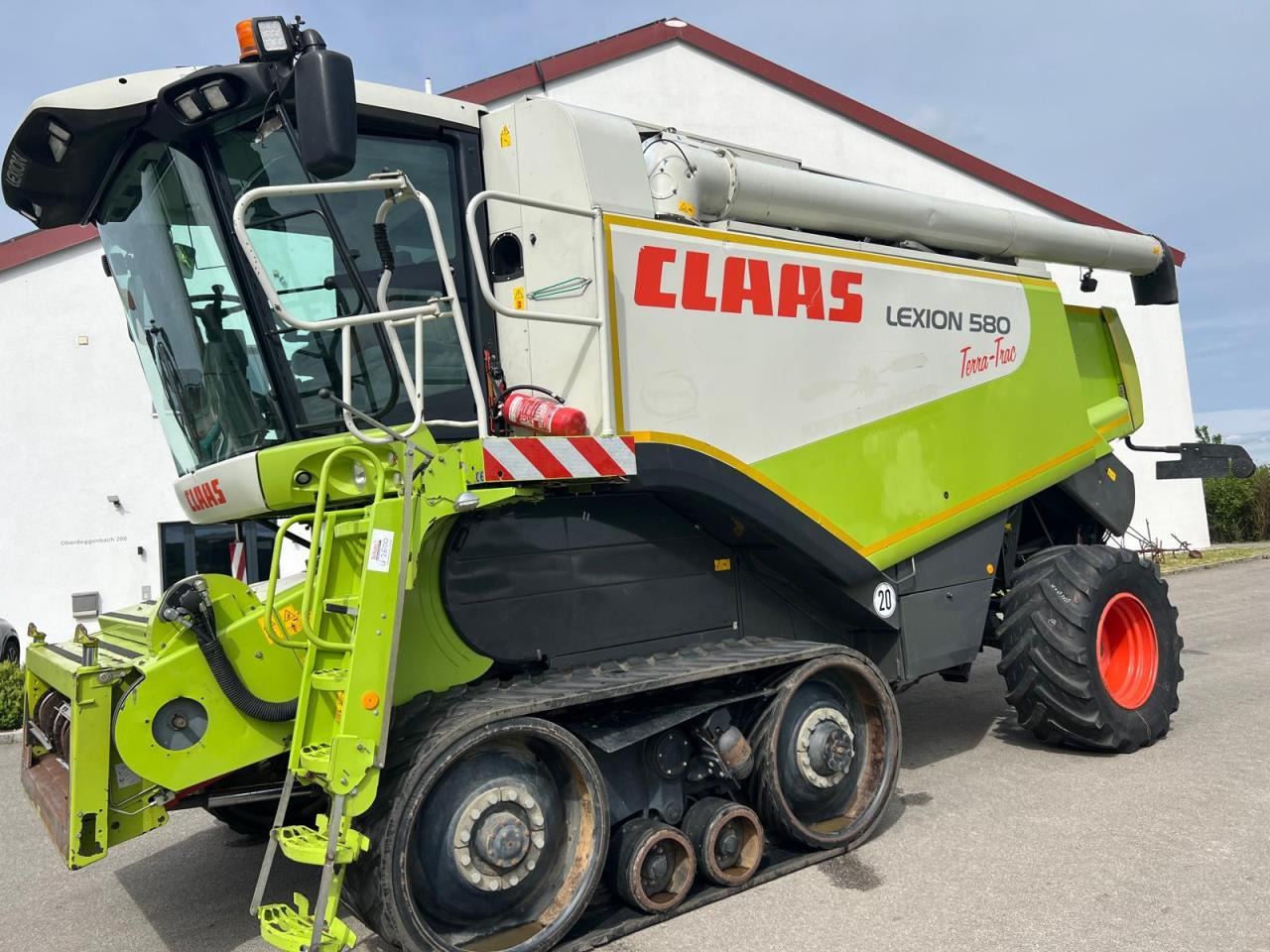 CLAAS Lexion 580 Terra Trac - Mietitrebbia: foto 1 CLAAS Lexion 580 Terra Trac - Mietitrebbia: foto 1