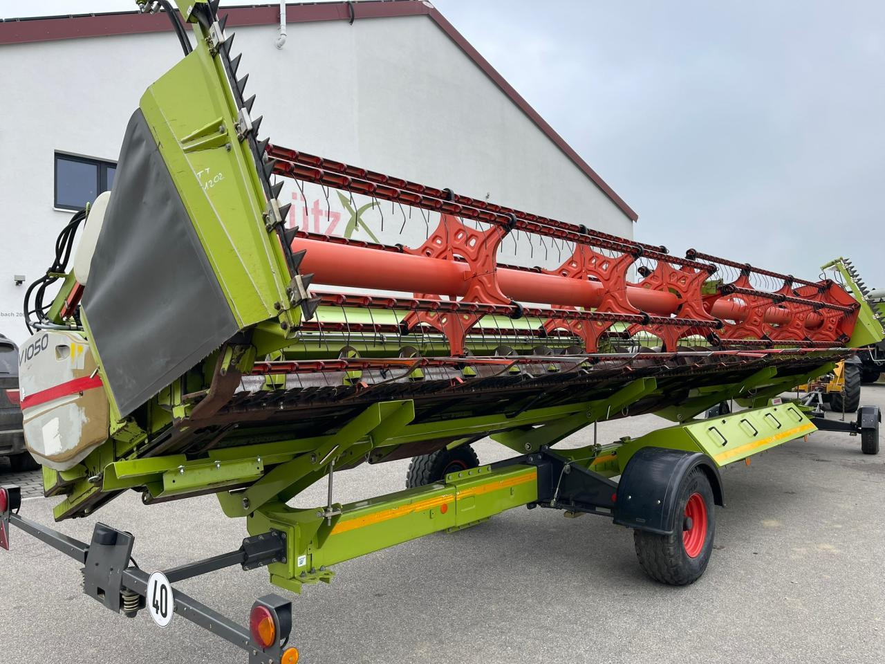 CLAAS Schneidwerk V1050 inkl. Raps, Bj. 2008 - Barra di taglio per grano: foto 2 CLAAS Schneidwerk V1050 inkl. Raps, Bj. 2008 - Barra di taglio per grano: foto 2