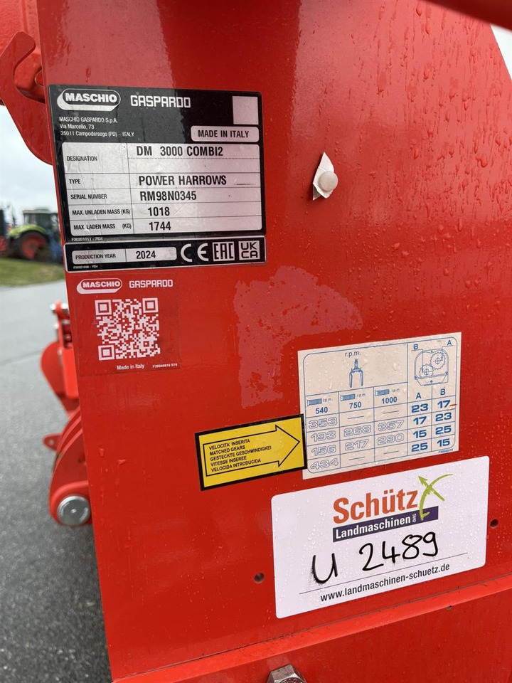 Macchina per la lavorazione del terreno Maschio DM 3000 Combi2, UNBENUTZT, NEU !!!: foto 11
