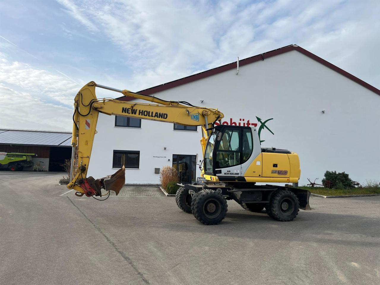 New Holland MH 5.6 inkl. Grabenlöffel, Tieflöffel - Escavatore gommato: foto 3 New Holland MH 5.6 inkl. Grabenlöffel, Tieflöffel - Escavatore gommato: foto 3