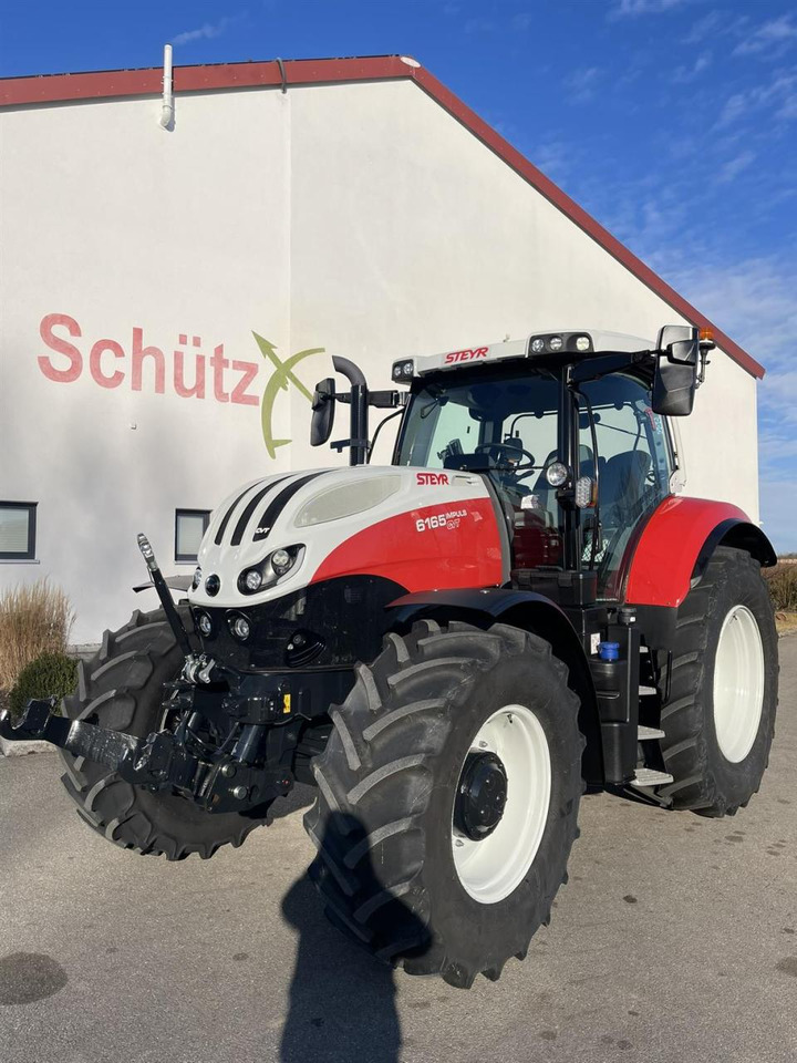 Steyr 6165 Impuls CVT, Baujahr 2023, 430 h, NEUWERTIG - Trattore: foto 1 Steyr 6165 Impuls CVT, Baujahr 2023, 430 h, NEUWERTIG - Trattore: foto 1