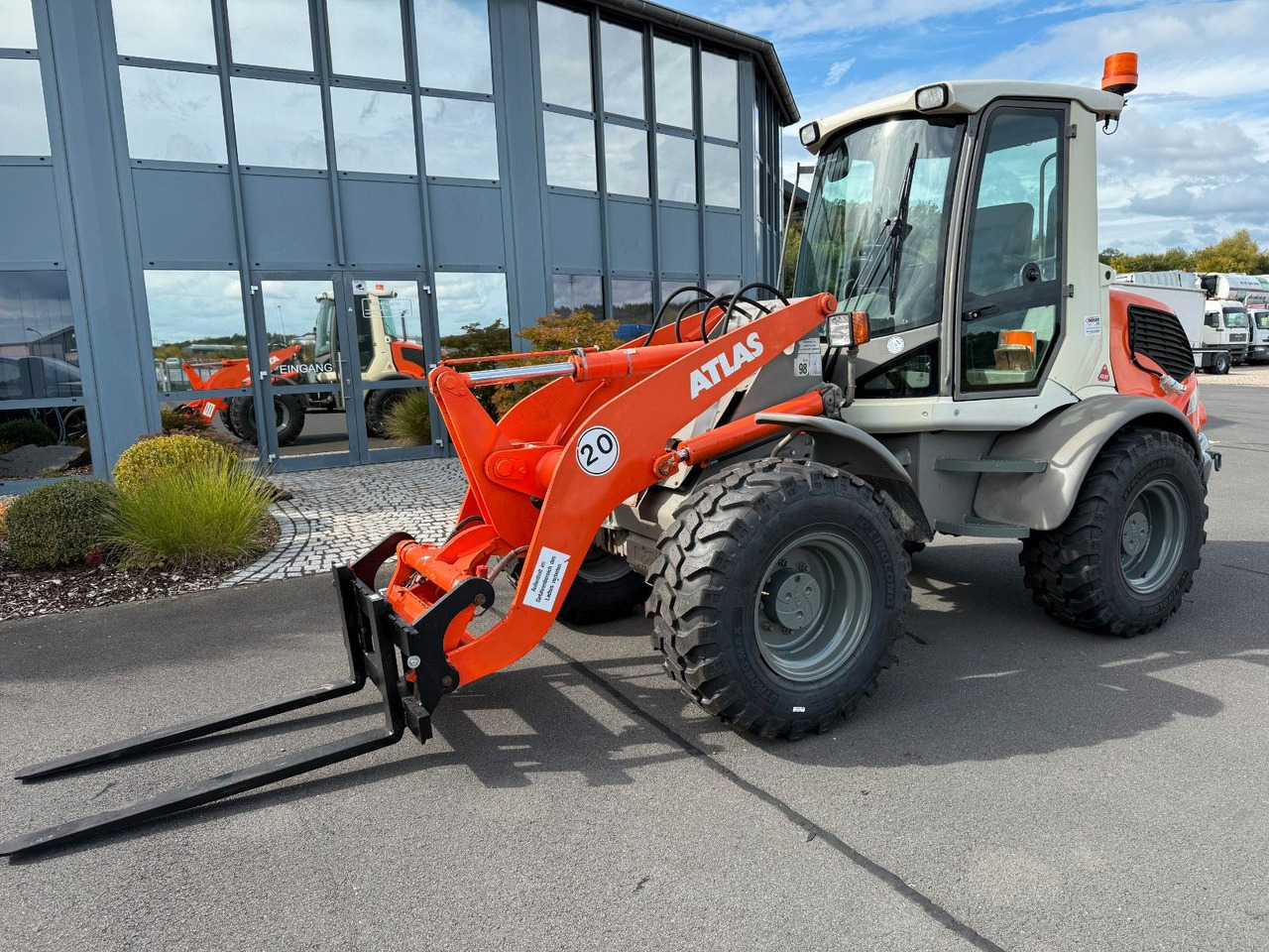 Atlas AR 80 hydr. SW , Palettengabel - Pala gommata: foto 3 Atlas AR 80 hydr. SW , Palettengabel - Pala gommata: foto 3