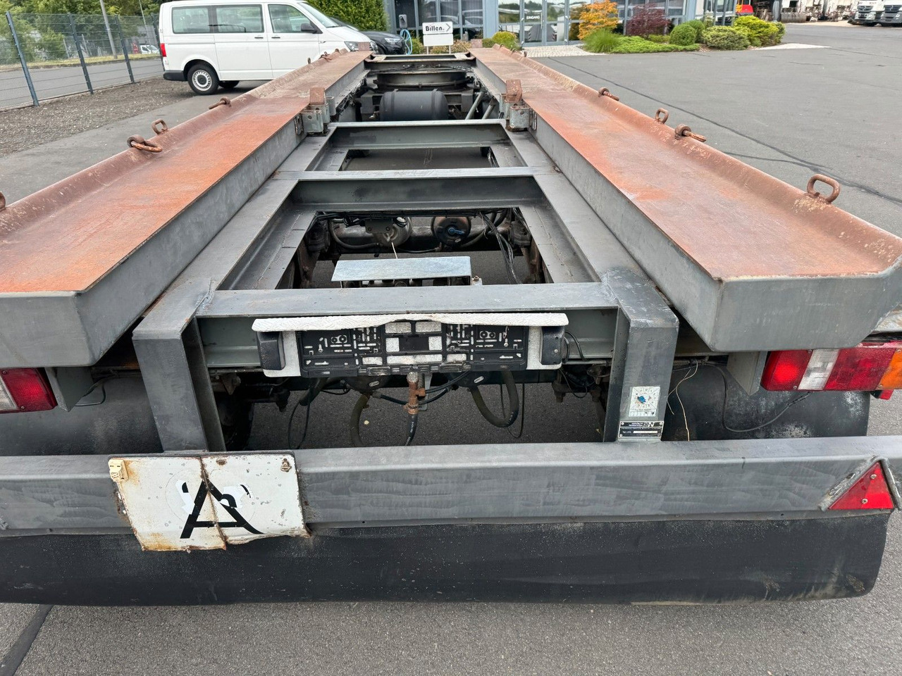 Rimorchio scarrabile/ Multibenna Hüffermann HMA 24.24 3- Achs-  Blattfederung: foto 9