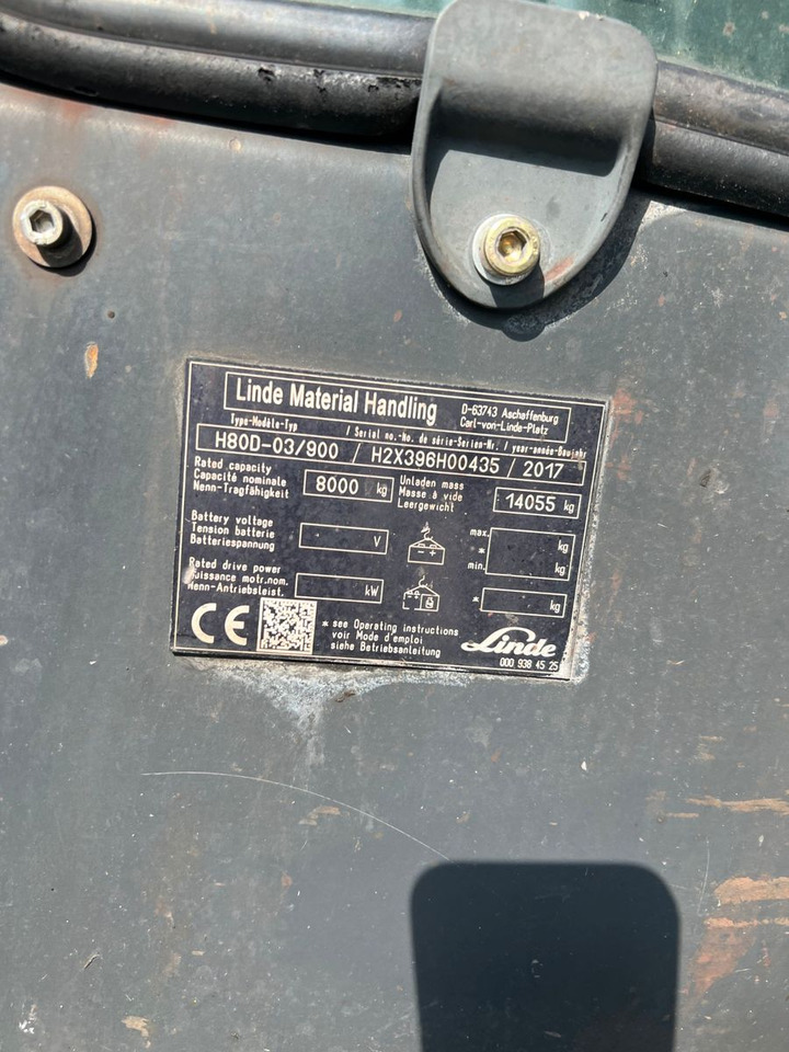 Carrello elevatore diesel Linde H 80-900 EVO Linde H 80-900 EVO: foto 6