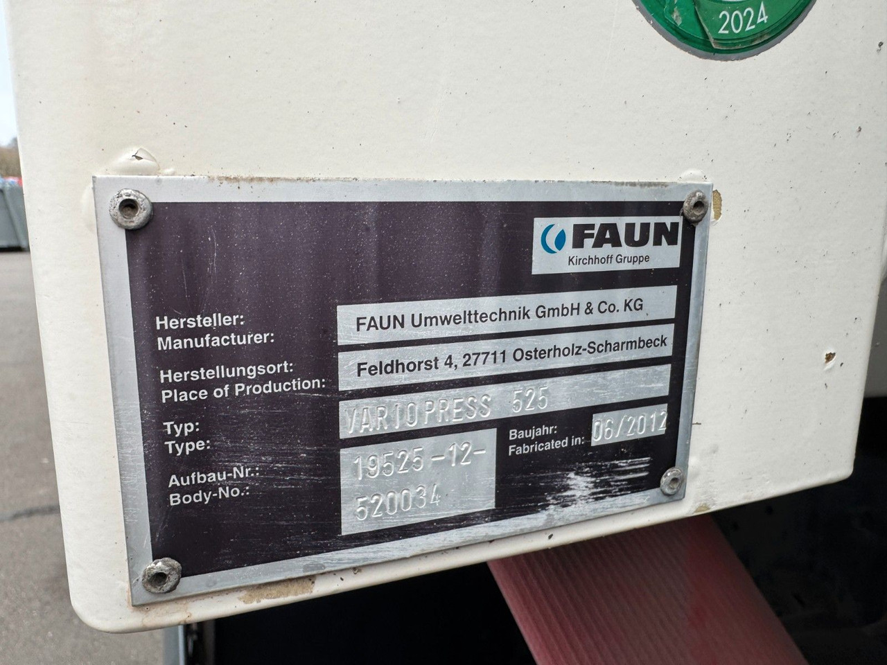 Camion immondizia nuovo MAN TGS 26.320 6x2 Faun Presswagen 524 MAN TGS 26.320 6x2 Faun Presswagen 524: foto 7 Camion immondizia nuovo MAN TGS 26.320 6x2 Faun Presswagen 524 MAN TGS 26.320 6x2 Faun Presswagen 524: foto 7