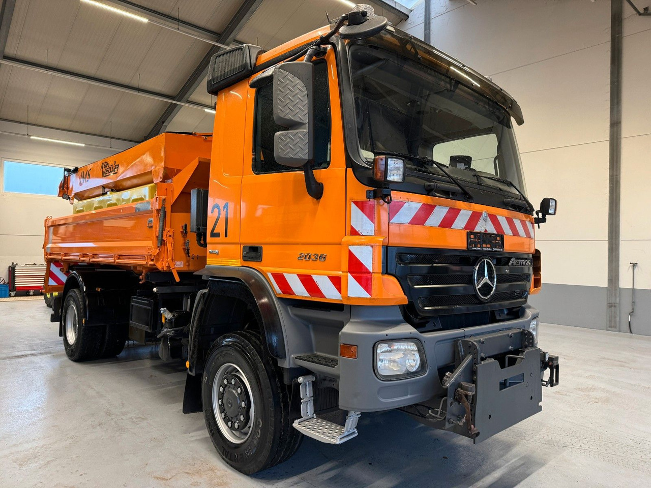 Mercedes-Benz Actros 2036 4x4 DautelWechselsystem Winterdienst Mercedes-Benz Actros 2036 4x4 DautelWechselsystem Winterdienst - Autocarro ribaltabile: foto 2 Mercedes-Benz Actros 2036 4x4 DautelWechselsystem Winterdienst Mercedes-Benz Actros 2036 4x4 DautelWechselsystem Winterdienst - Autocarro ribaltabile: foto 2