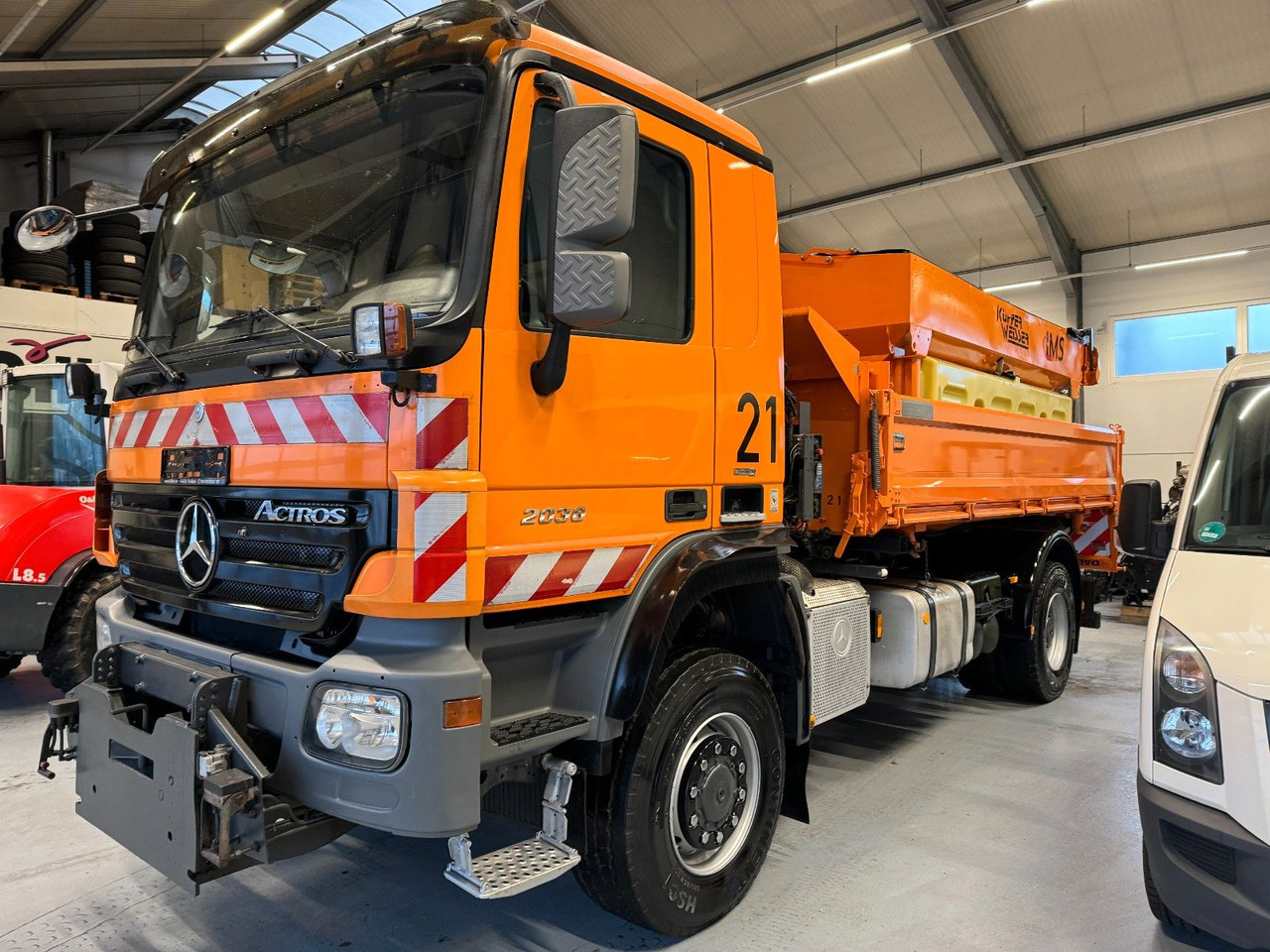Mercedes-Benz Actros 2036 4x4 DautelWechselsystem Winterdienst Mercedes-Benz Actros 2036 4x4 DautelWechselsystem Winterdienst - Autocarro ribaltabile: foto 1 Mercedes-Benz Actros 2036 4x4 DautelWechselsystem Winterdienst Mercedes-Benz Actros 2036 4x4 DautelWechselsystem Winterdienst - Autocarro ribaltabile: foto 1