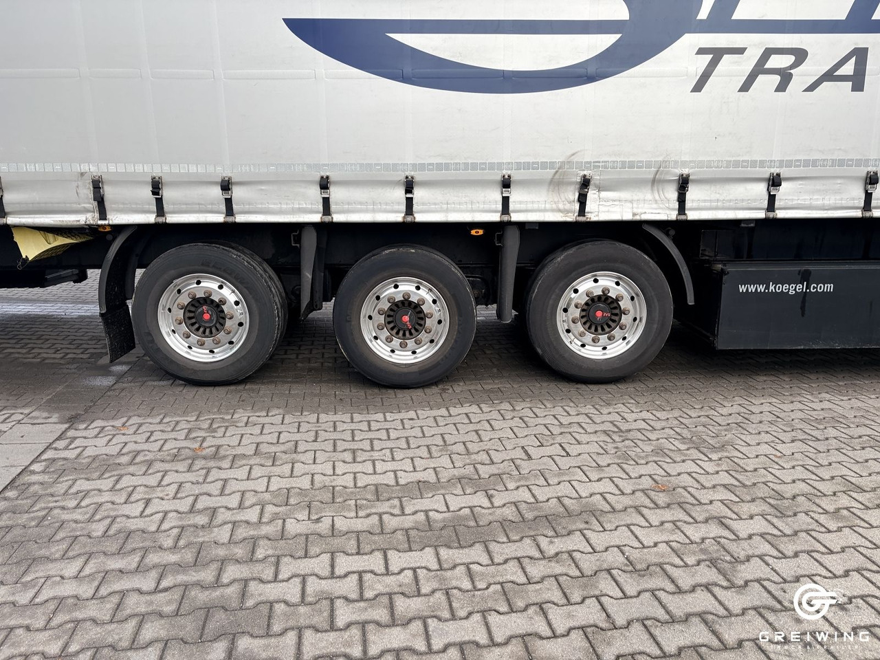 Kögel SN24, Alu, Liftachse, Lenkachse, Coil, SAF - Semirimorchio centinato: foto 3 Kögel SN24, Alu, Liftachse, Lenkachse, Coil, SAF - Semirimorchio centinato: foto 3