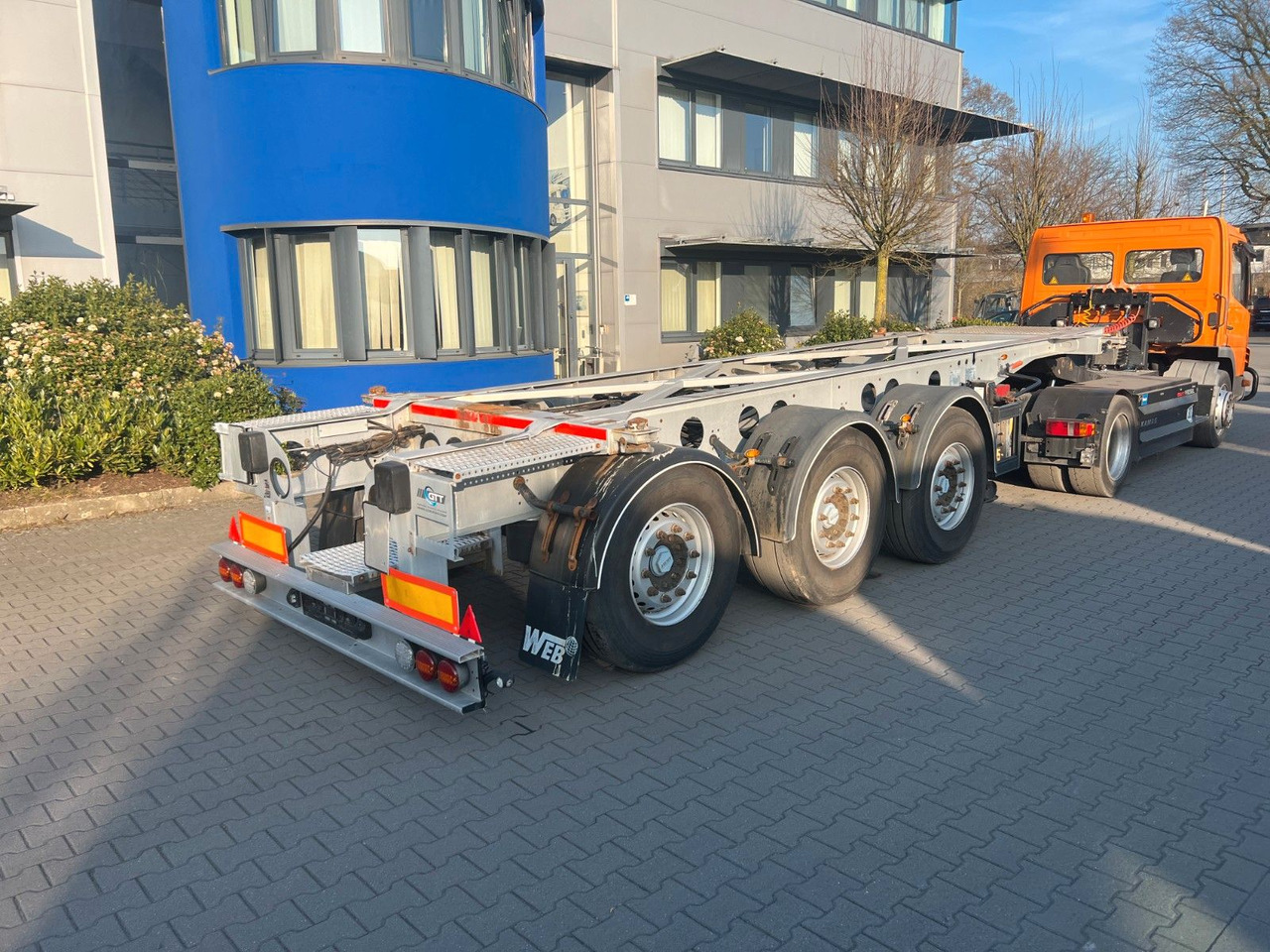 Web Trailer COS-24 AFR, 20ft Chassis Web Trailer COS-24 AFR, 20ft Chassis - Semirimorchio portacontainer/ Caisse interchangeable: foto 3 Web Trailer COS-24 AFR, 20ft Chassis Web Trailer COS-24 AFR, 20ft Chassis - Semirimorchio portacontainer/ Caisse interchangeable: foto 3