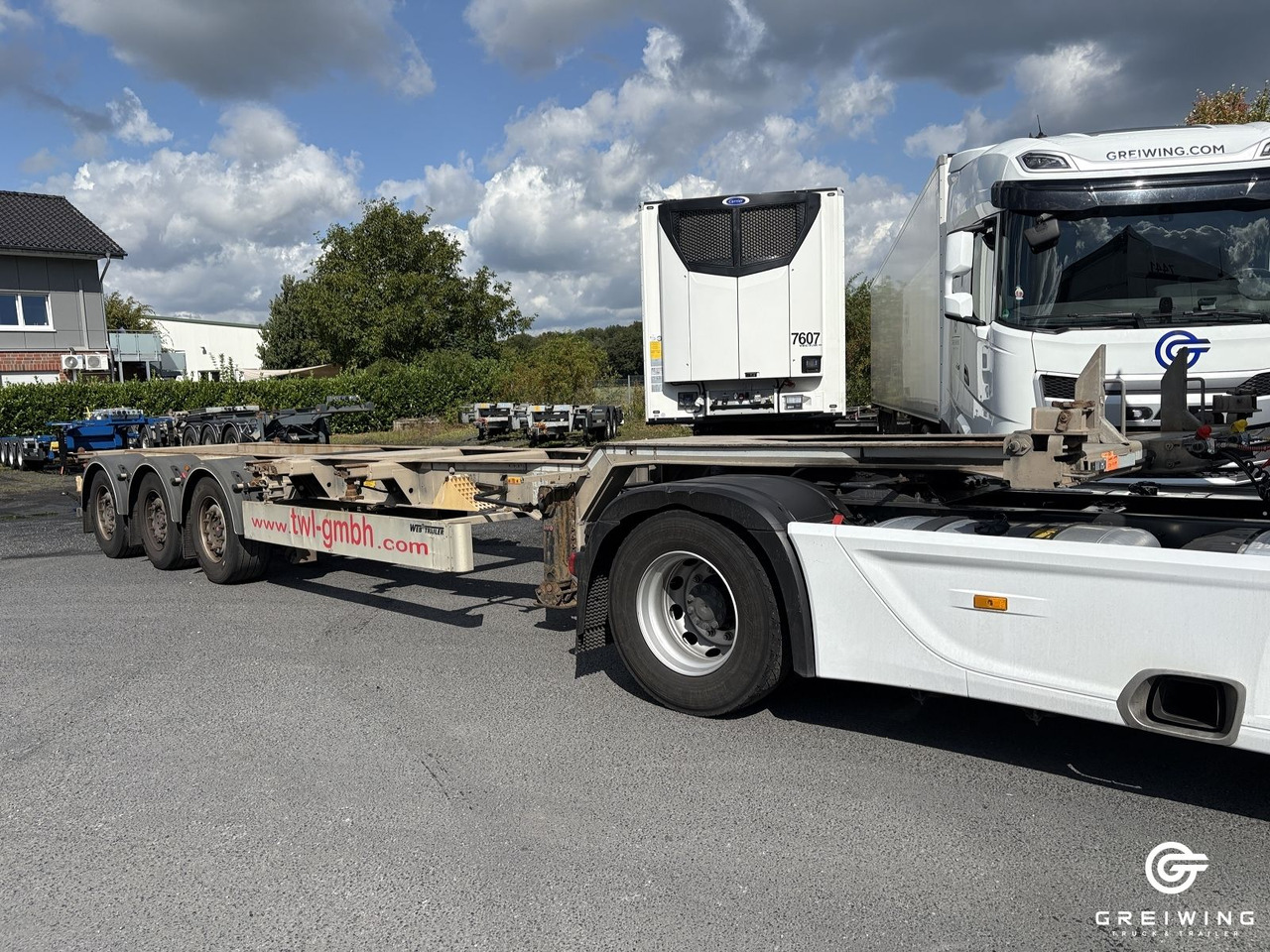 Web-Trailer LPRS 24 20/30/40/45 - Semirimorchio portacontainer/ Caisse interchangeable: foto 1 Web-Trailer LPRS 24 20/30/40/45 - Semirimorchio portacontainer/ Caisse interchangeable: foto 1